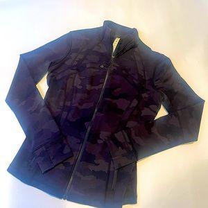 Lululemon Black Camo Define Jacket-Never Worn!